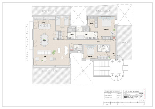 plano  de Piso en venta de lujo en Barrio de Salamanca