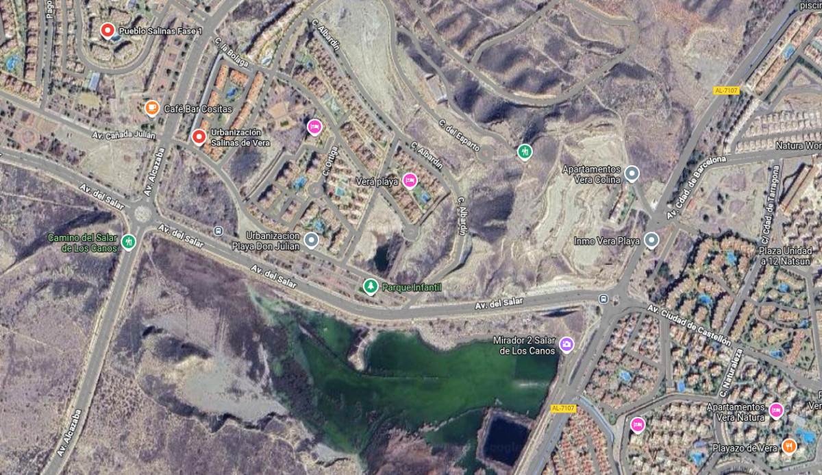 Fondo Puerto Vera - Las Salinas, Vera