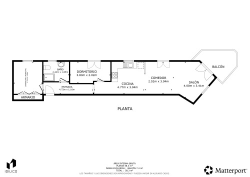 plano  de Penthouse for sale with elevator